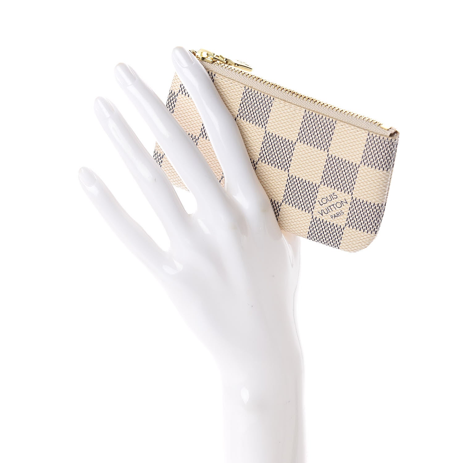 Louis Vuitton Damier Azur Key Pouch 2 of 6