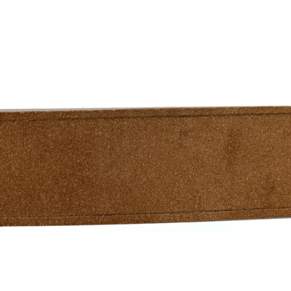 Saint Laurent Suede Monogram Celtique Belt 95 38 Light Brown 8 of 8