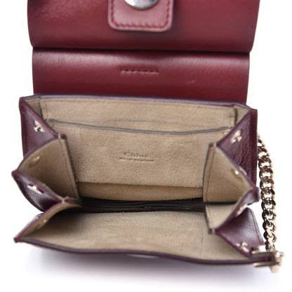 Chloe Suede Calfskin Mini Faye Bracelet Bag Plum Purple 5 of 10
