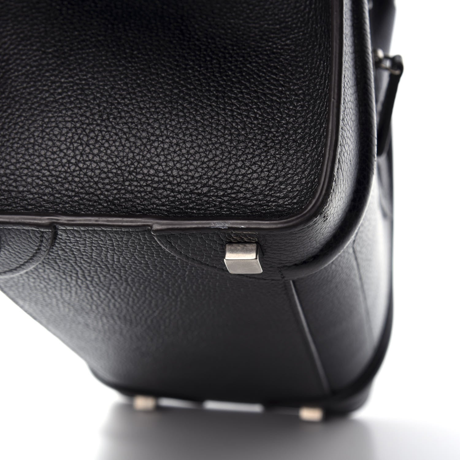 Celine Drummed Calfskin Micro Luggage Black 12 of 14