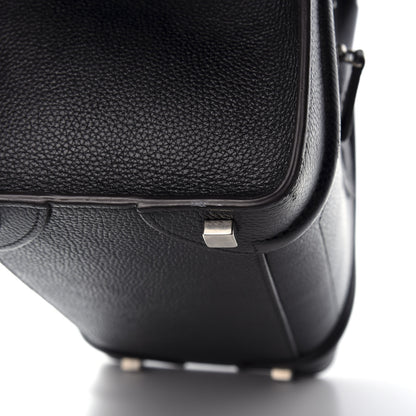 Celine Drummed Calfskin Micro Luggage Black 12 of 14