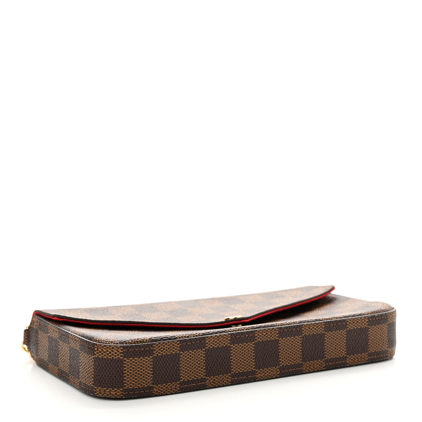 Damier Ebene Pochette Felicie Chain Wallet