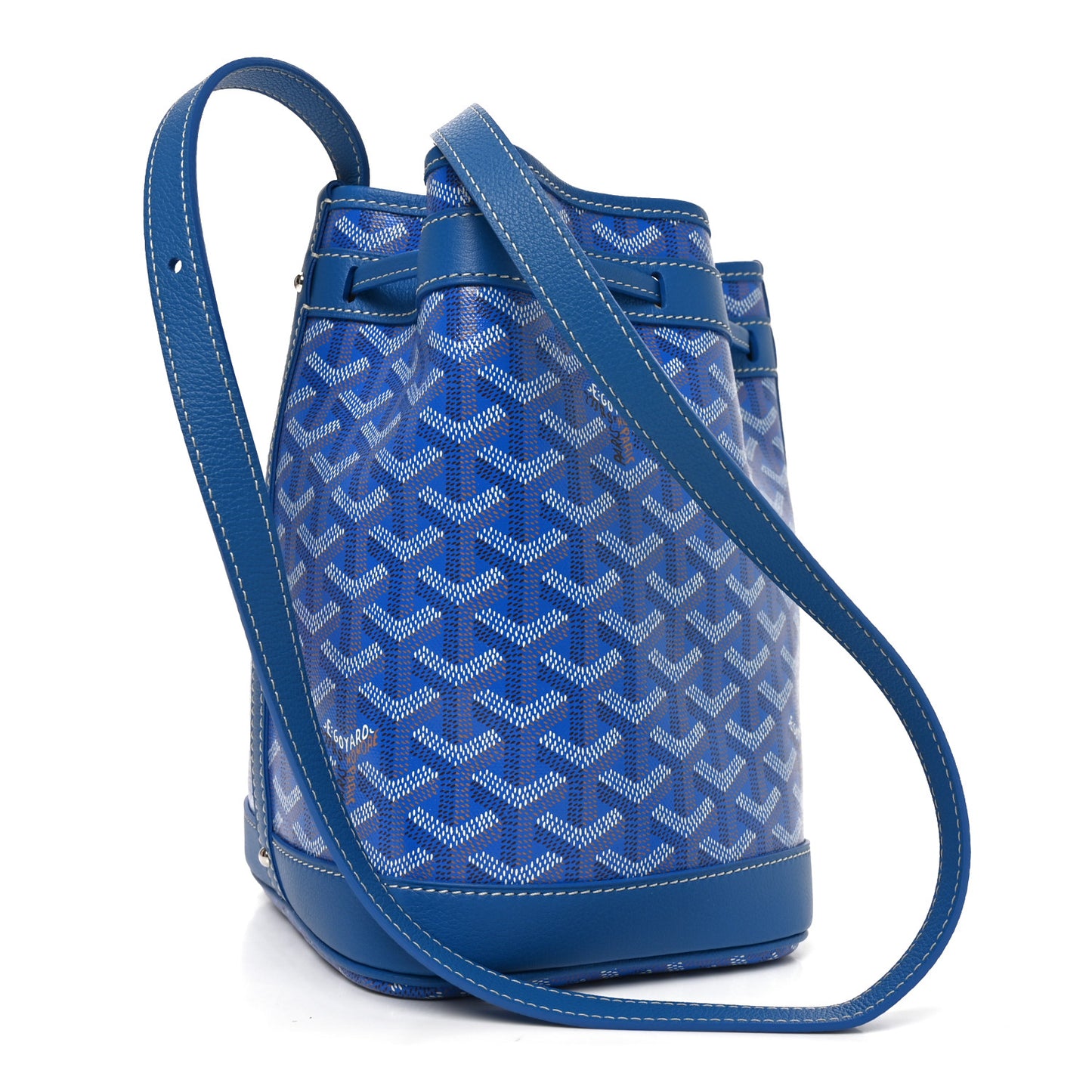 Goyardine Petit Flot Bucket Bag PM Sky Morning