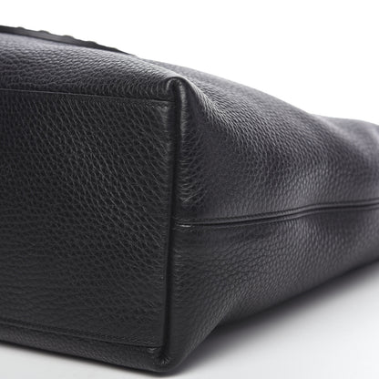 Gucci Pebbled Calfskin Studded Medium Soho Chain Shoulder Bag Black 8 of 8