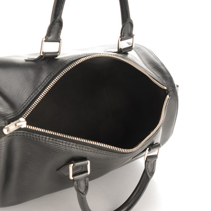 Louis Vuitton Epi Speedy 30 Black 5 of 8