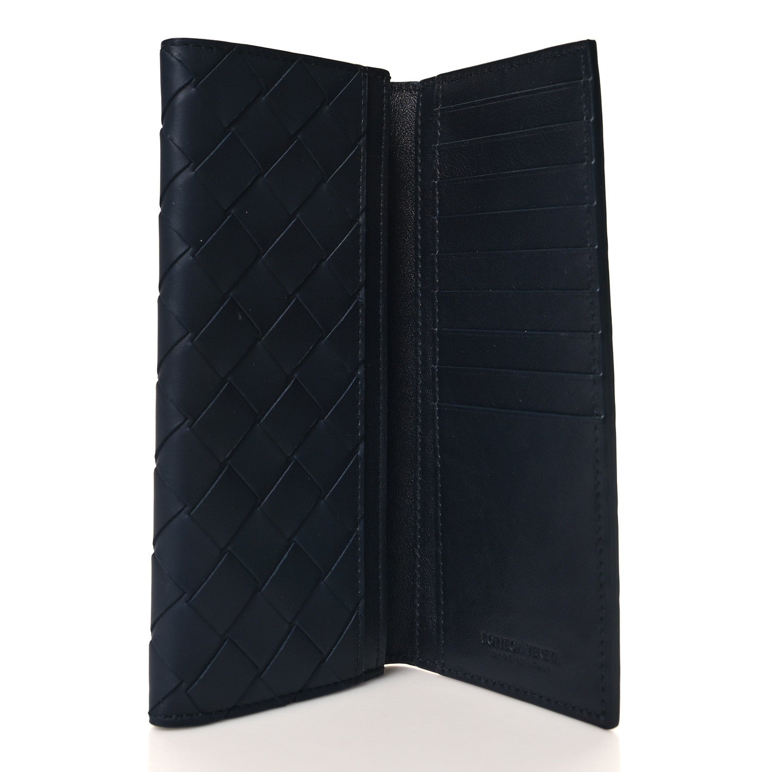 Bottega Veneta Nappa Intrecciato Continental Wallet Midnight 5 of 7