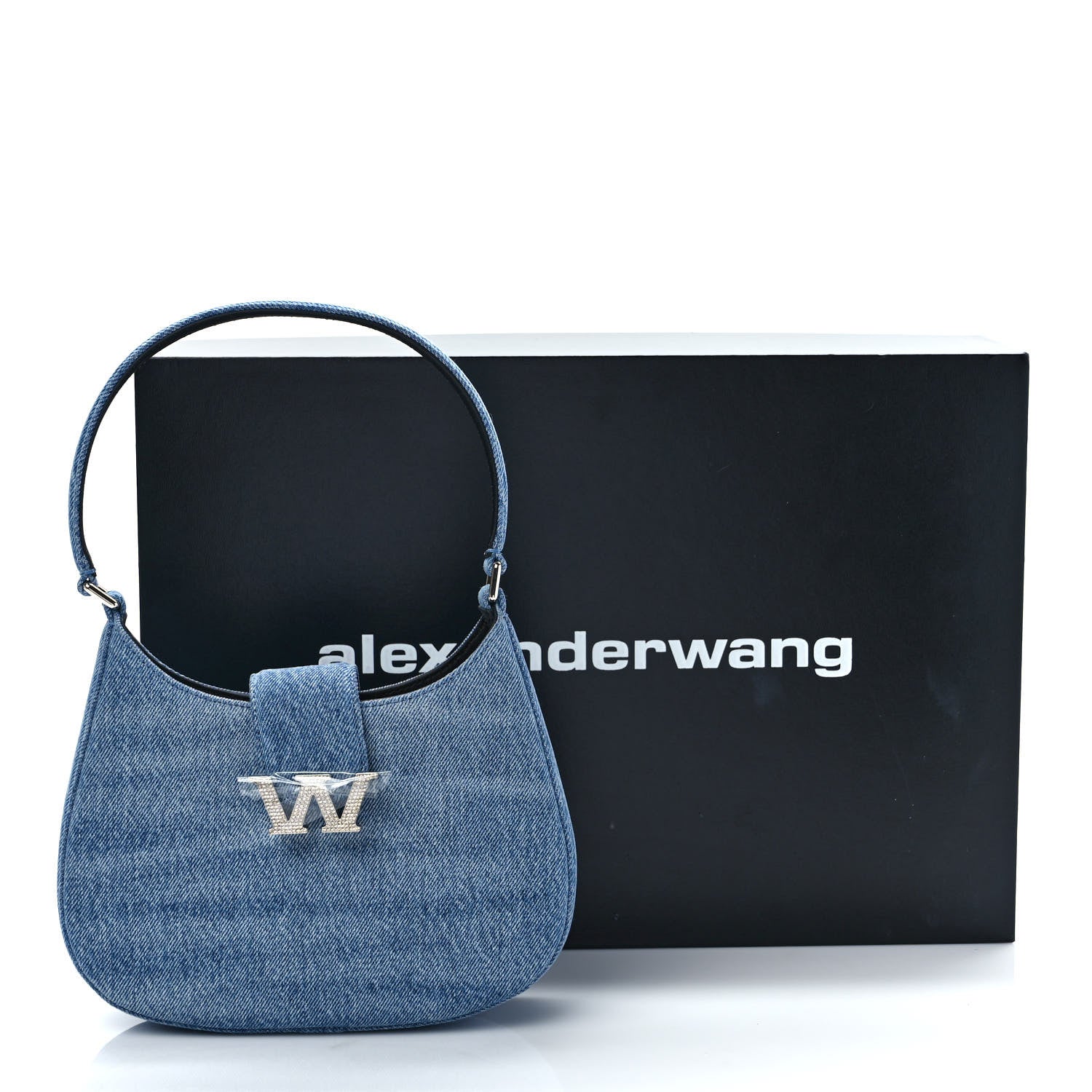 Alexander Wang Denim Small Legacy Hobo Vintage Light Indigo 8 of 8