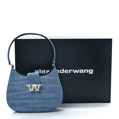 Alexander Wang Denim Small Legacy Hobo Vintage Light Indigo 8 of 8