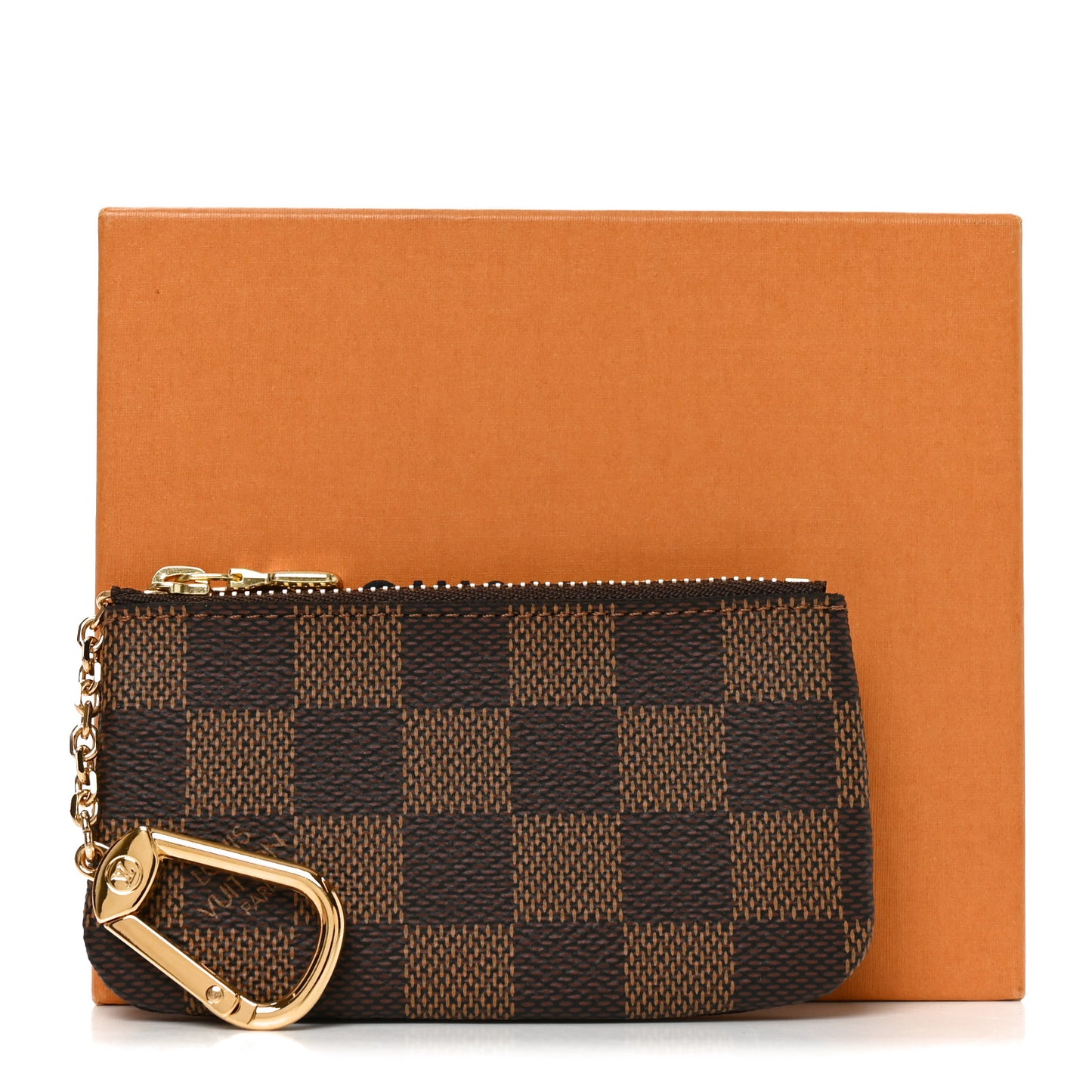 Damier Ebene Key Pouch