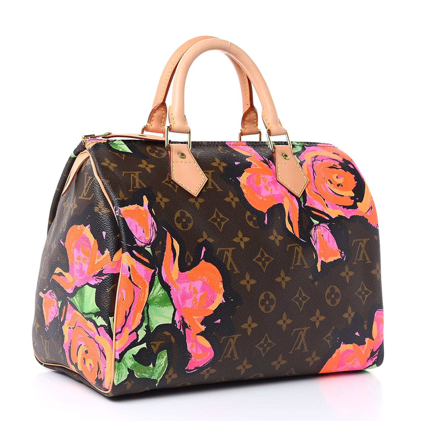 Monogram Roses Speedy 30