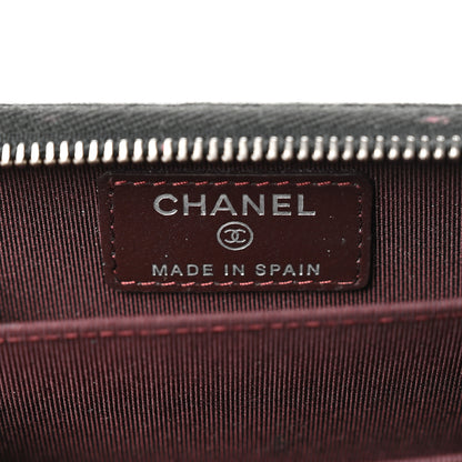 Chanel Lambskin Quilted Zip Coin Purse Black 6 of 10