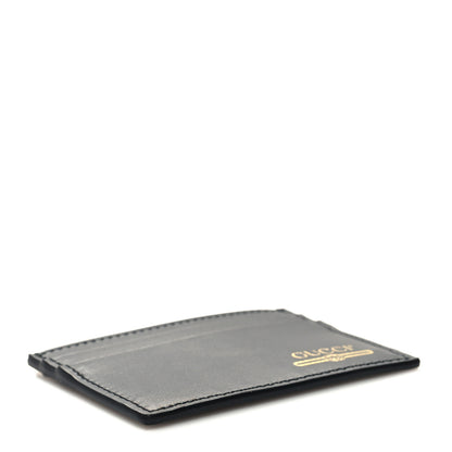Gucci Plutone Calfskin Logo Card Holder Black 4 of 7