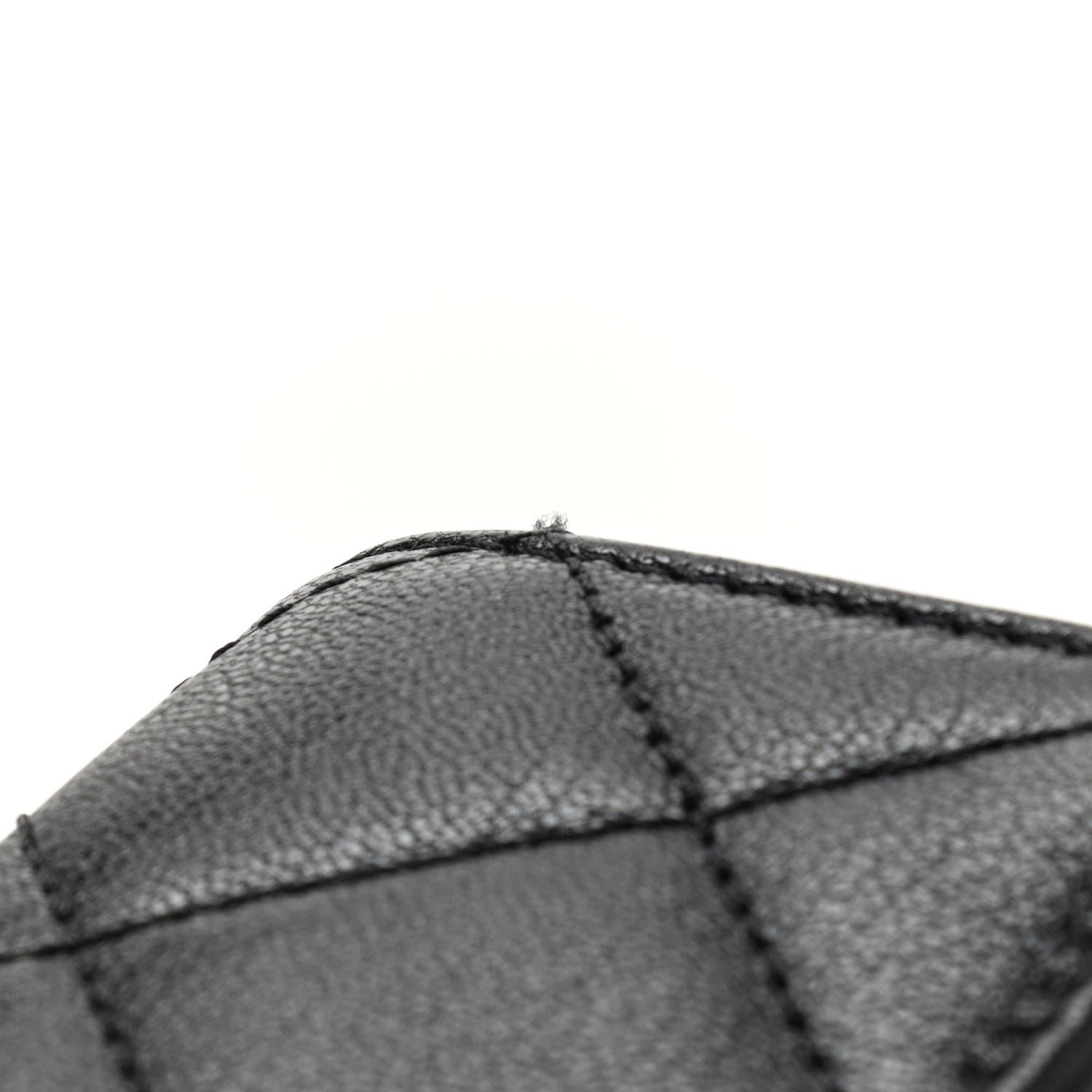 Chanel Goatskin Quilted Waist Bag Beige White Black 16 of 17