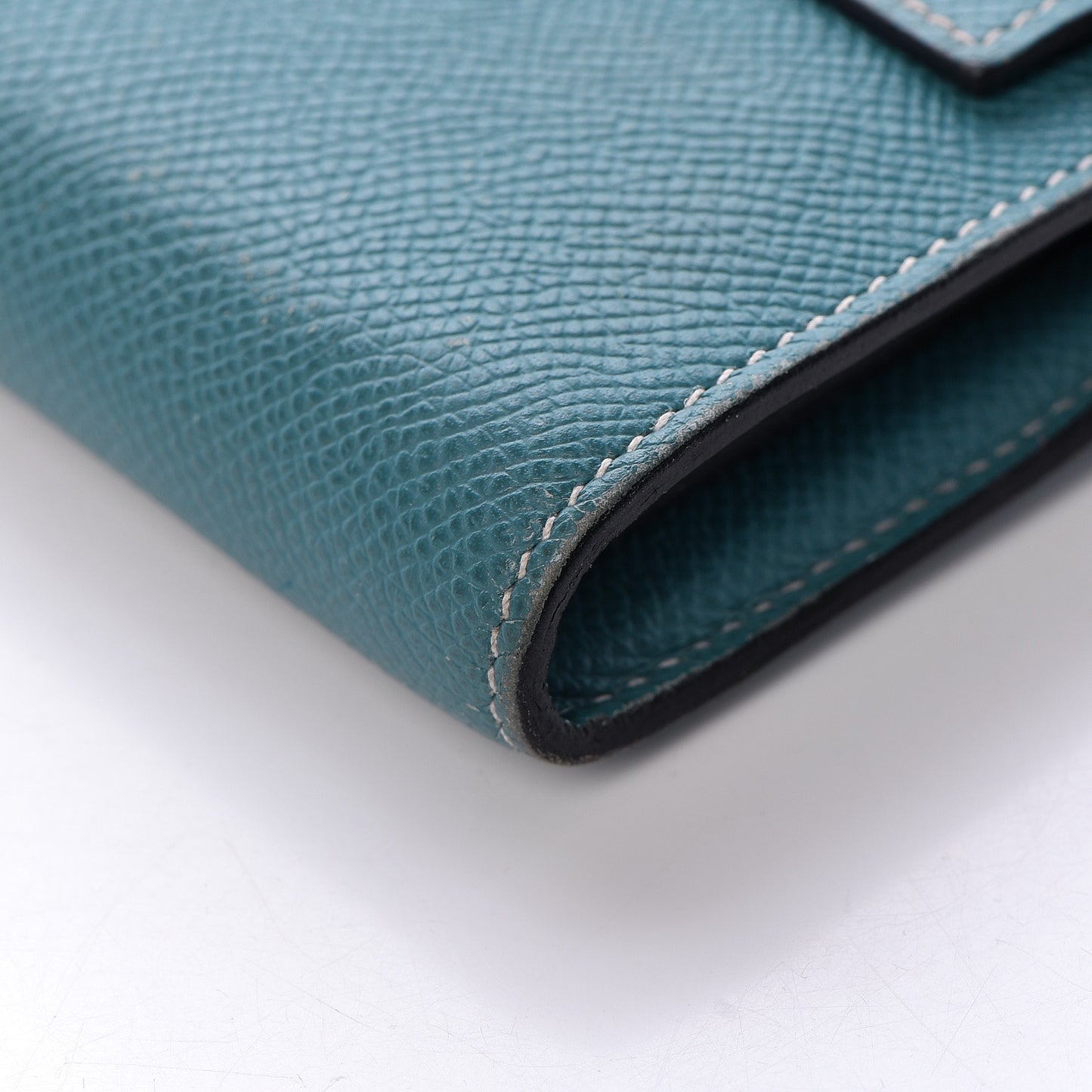 Epsom Kelly Longue Wallet Blue Jean