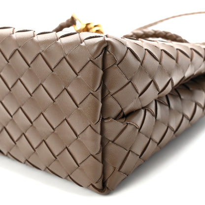 Bottega Veneta Nappa Intrecciato Small Andiamo Shoulder Bag Pinecone 10 of 10