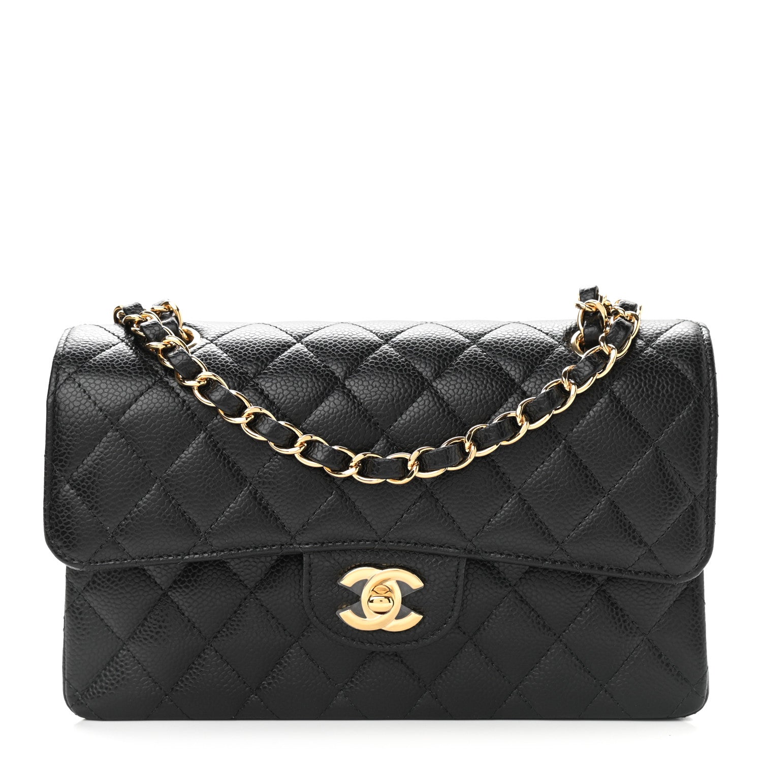 Chanel Caviar Quilted Small Double Flap Black 1 of 11