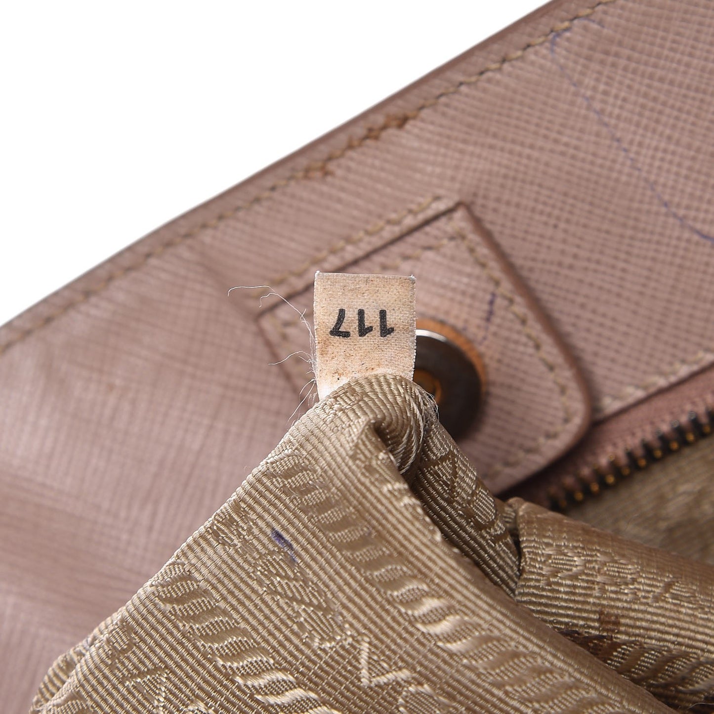 Saffiano Lux Large Tote Cammeo