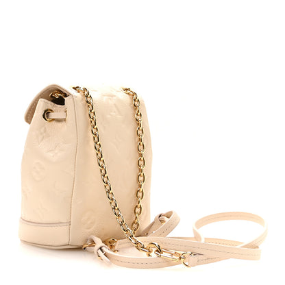 Louis Vuitton Empreinte Nano Noe Backpack Creme 2 of 8