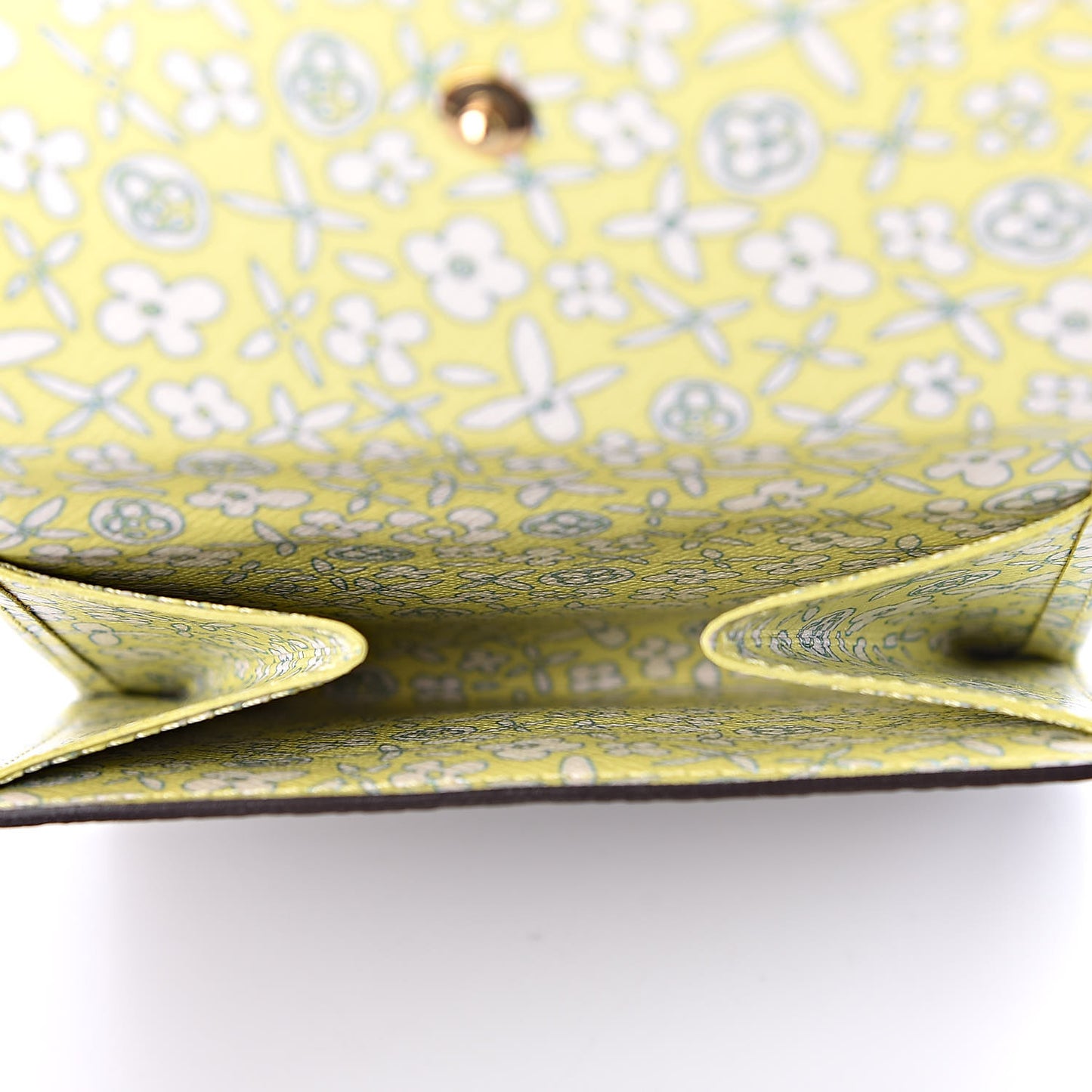 Monogram Fleuri Elise Wallet Vert
