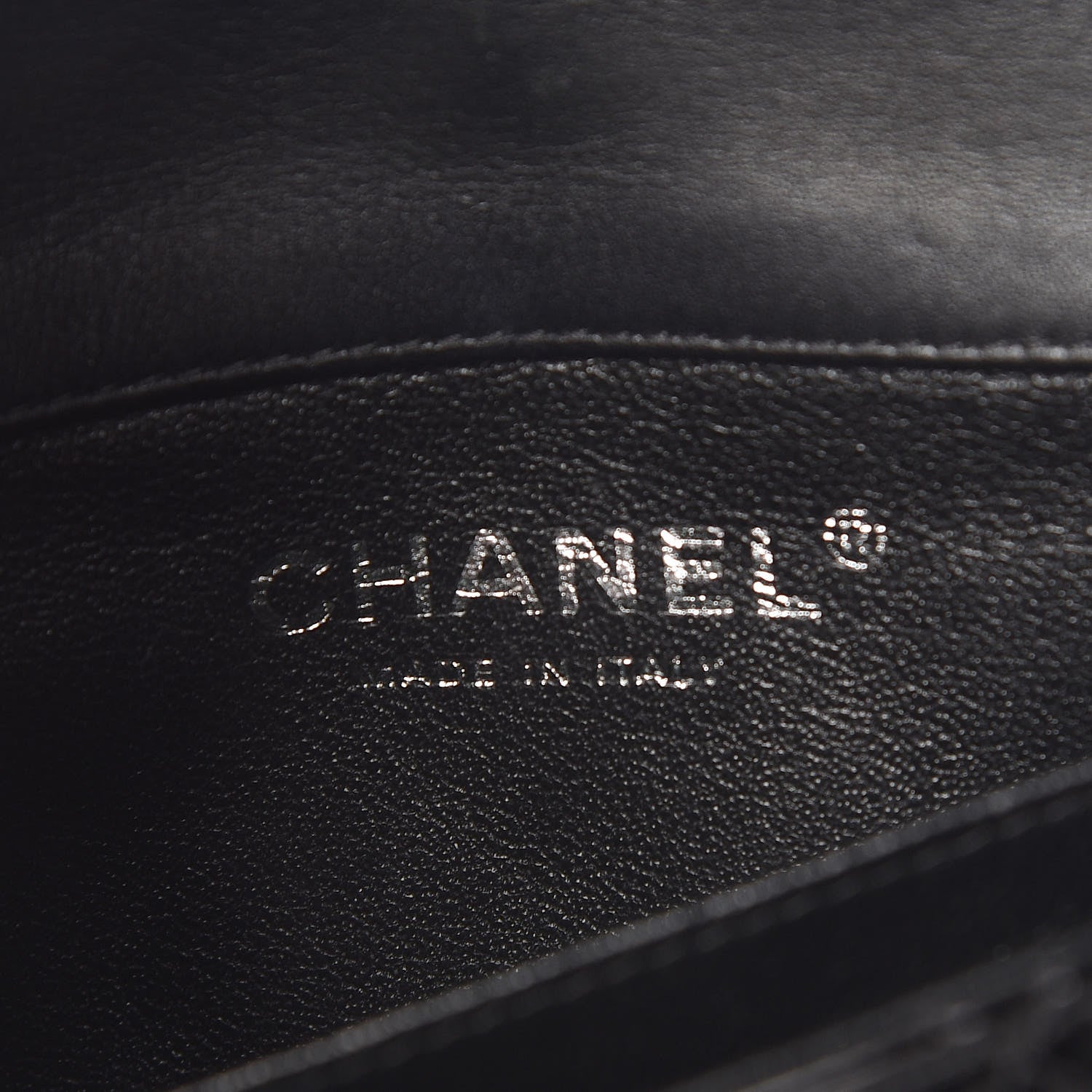 Chanel Patent Calfskin Quilted Extra Mini Rectangular Flap Black 6 of 9