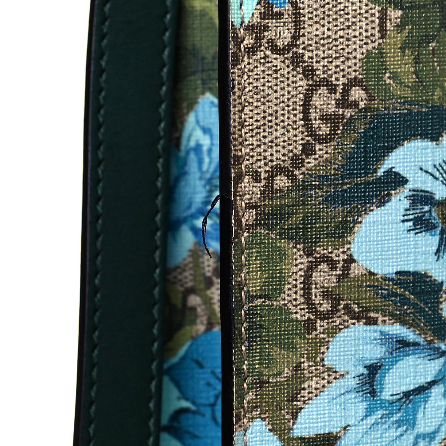 Gucci GG Supreme Monogram Blooms Embroidered Medium XL Tote 10 of 12