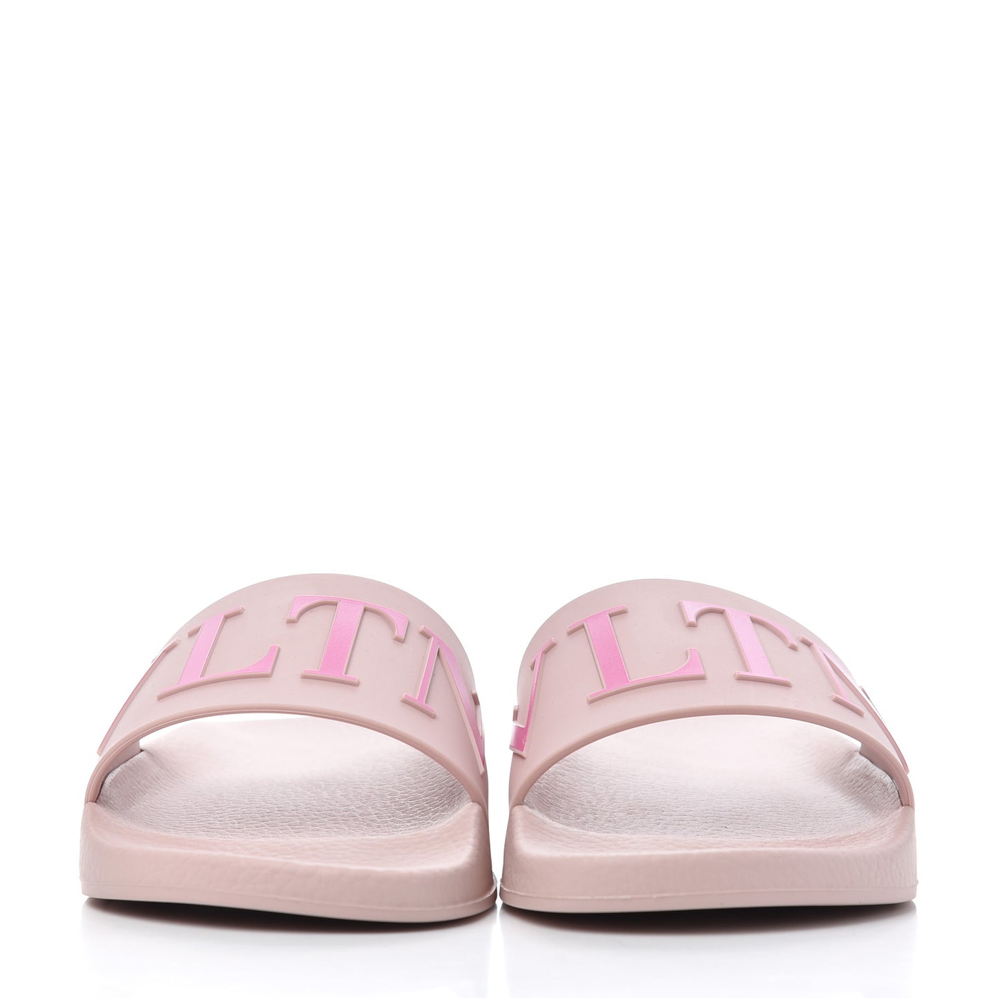 Rubber VLTN Pool Slide Sandals 39 Water Rose Disco Pink