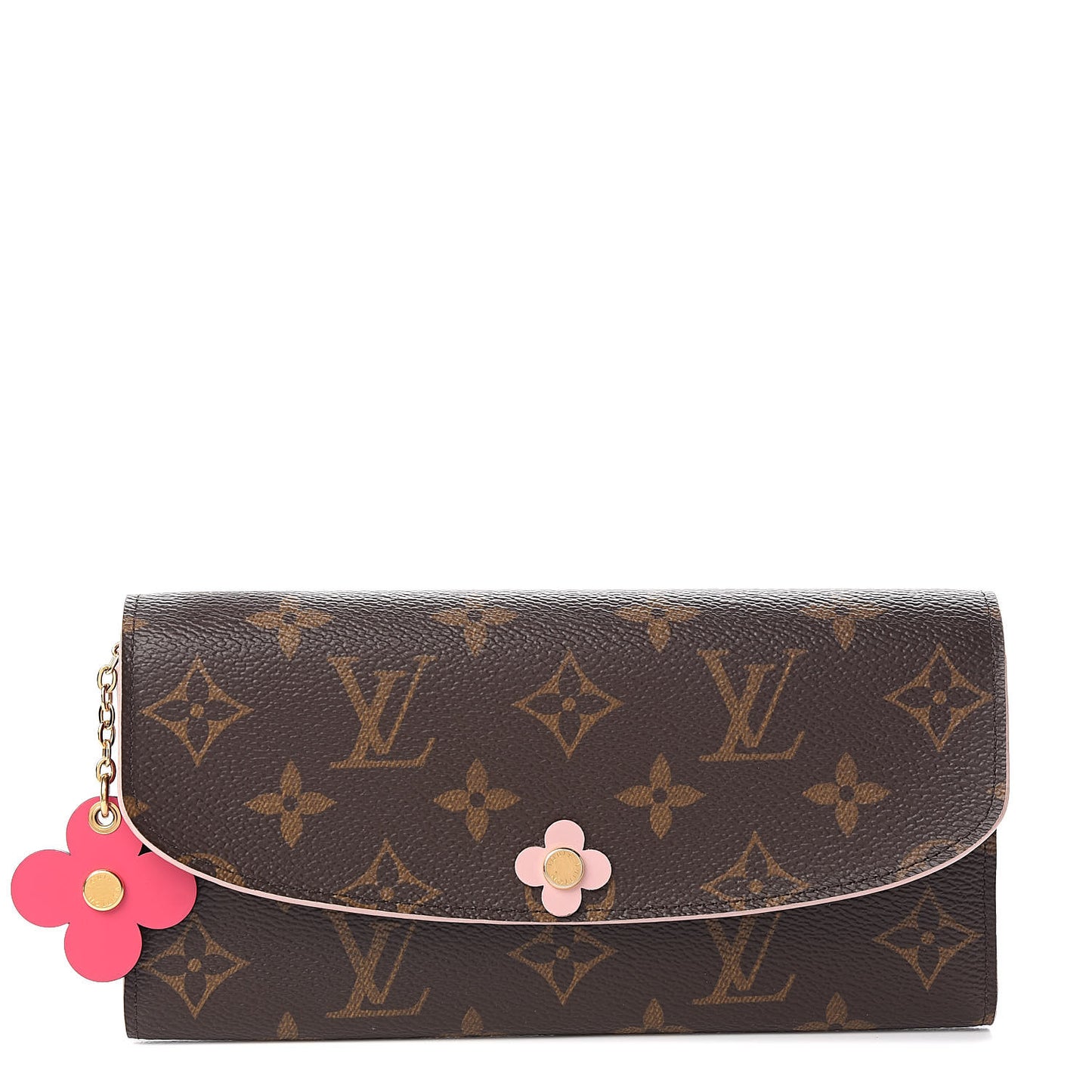 Monogram Bloom Flower Emilie Wallet