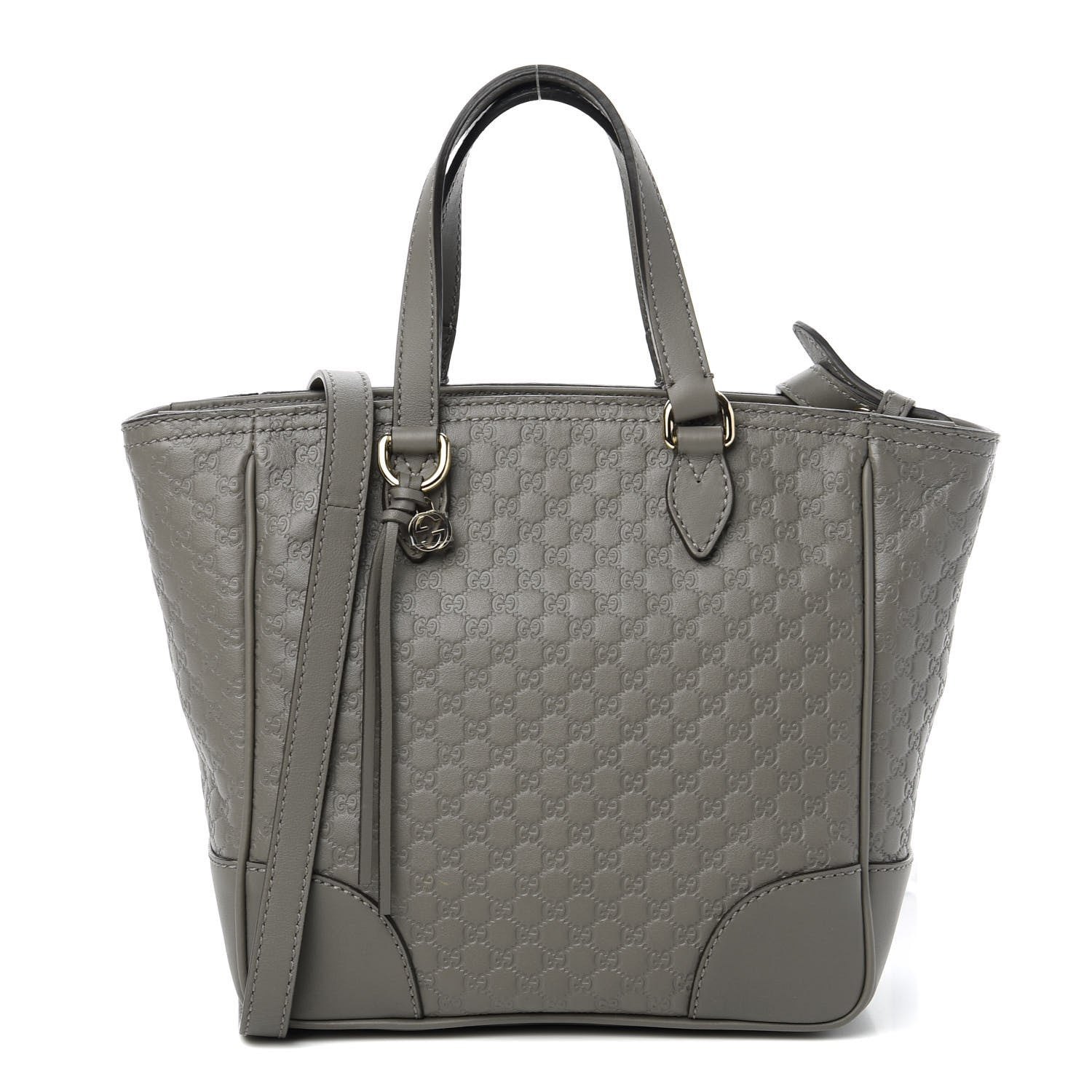 Gucci Microguccissima Small Bree Tote Graphite 1 of 11