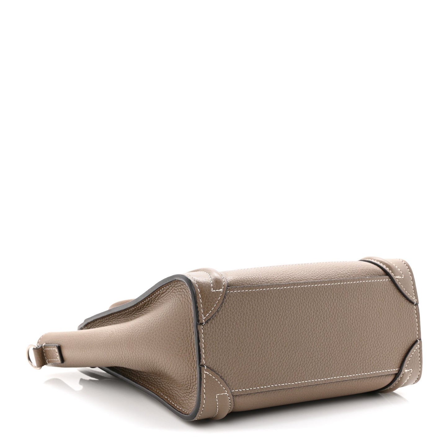 Drummed Calfskin Nano Luggage Souris
