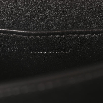 Celine Box Calfskin Teen Classic Box Flap Bag Black 5 of 8