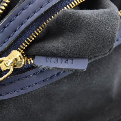 Louis Vuitton Monogram Addiction Vertical Lockit MM Blue 9 of 10