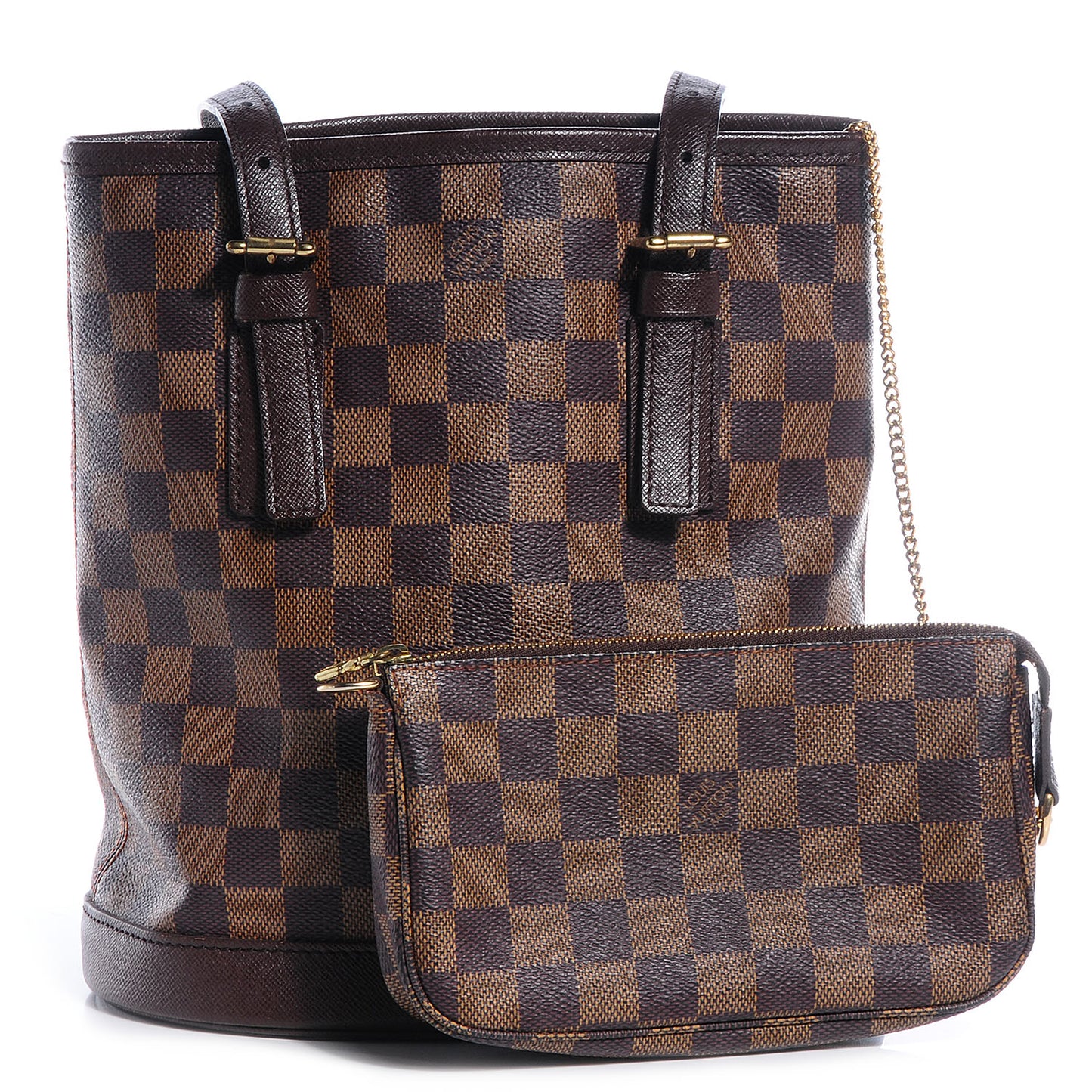 Damier Ebene Marais Bucket 23