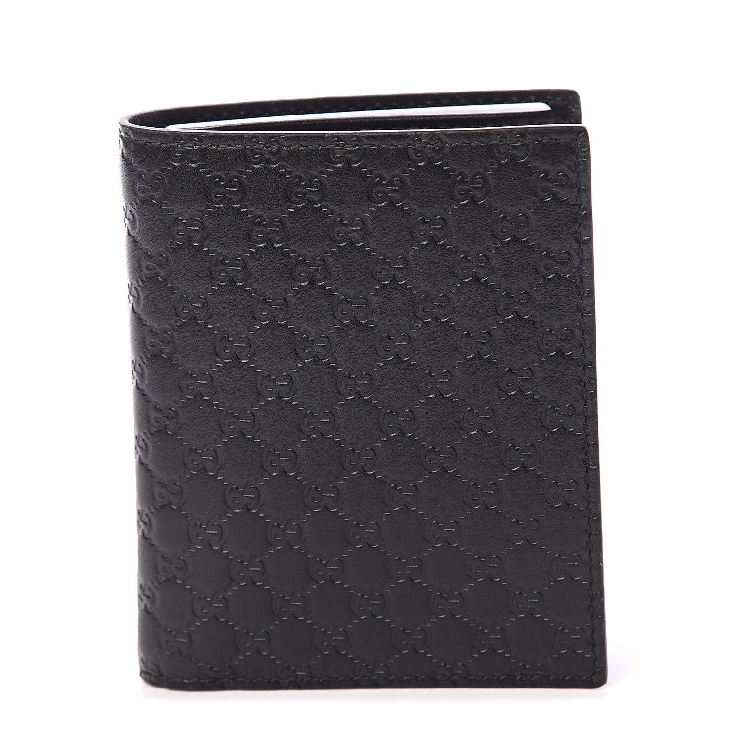 Gucci Microguccissima Bi-Fold Wallet Black 1 of 5
