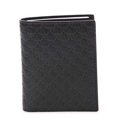 Gucci Microguccissima Bi-Fold Wallet Black 1 of 5