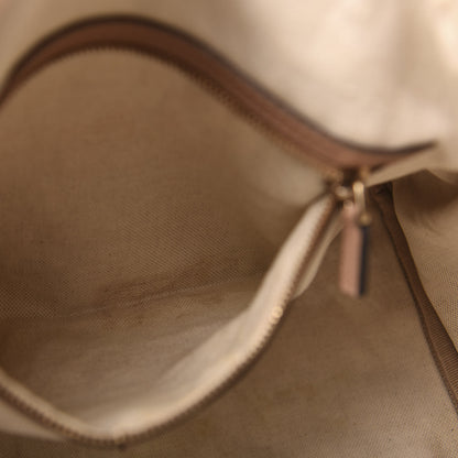 Gucci Monogram Vintage Web Medium Boston Pink 11 of 13