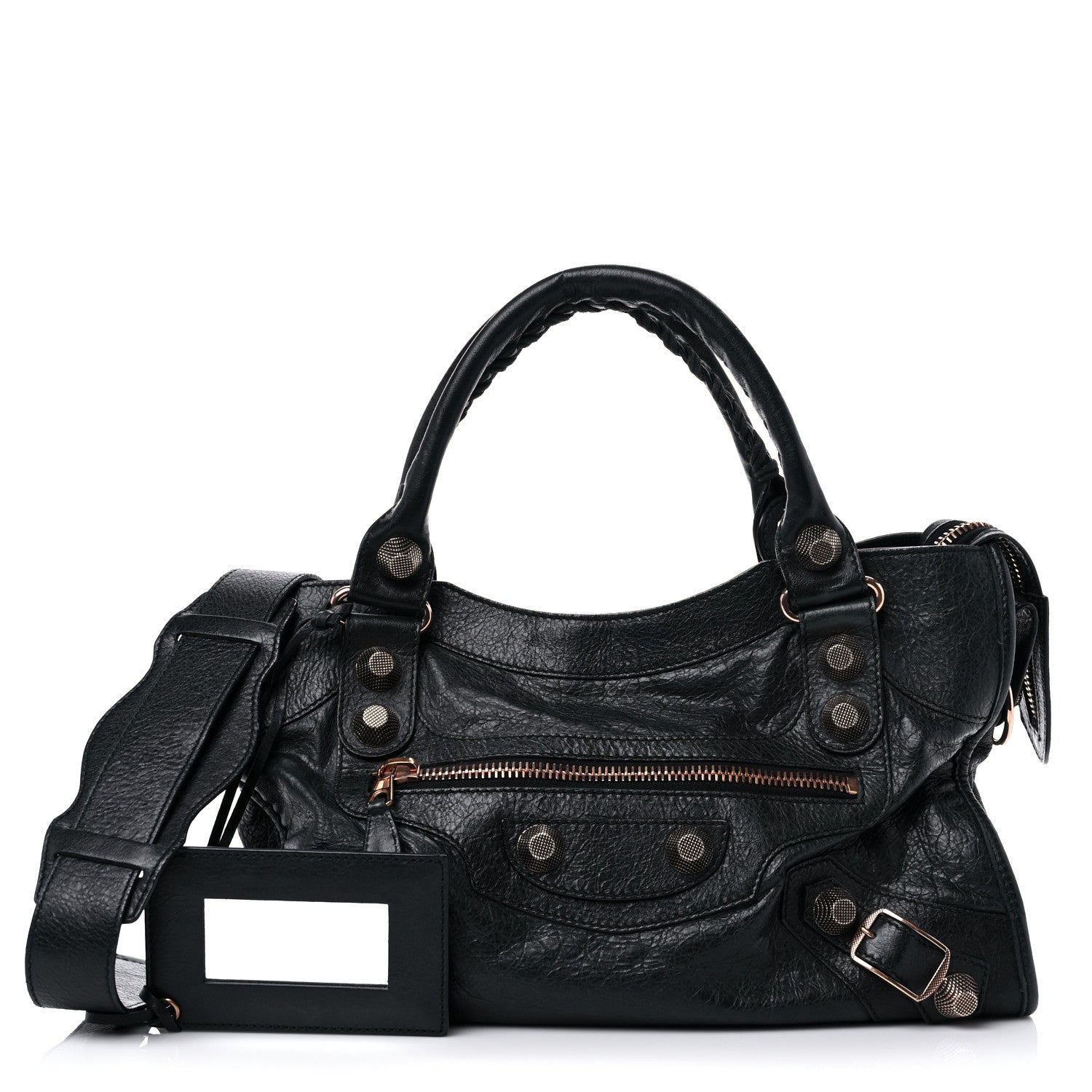 Balenciaga Agneau Giant 21 Rose Gold Hardware City Black 1 of 9