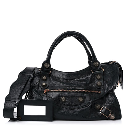 Balenciaga Agneau Giant 21 Rose Gold Hardware City Black 1 of 9
