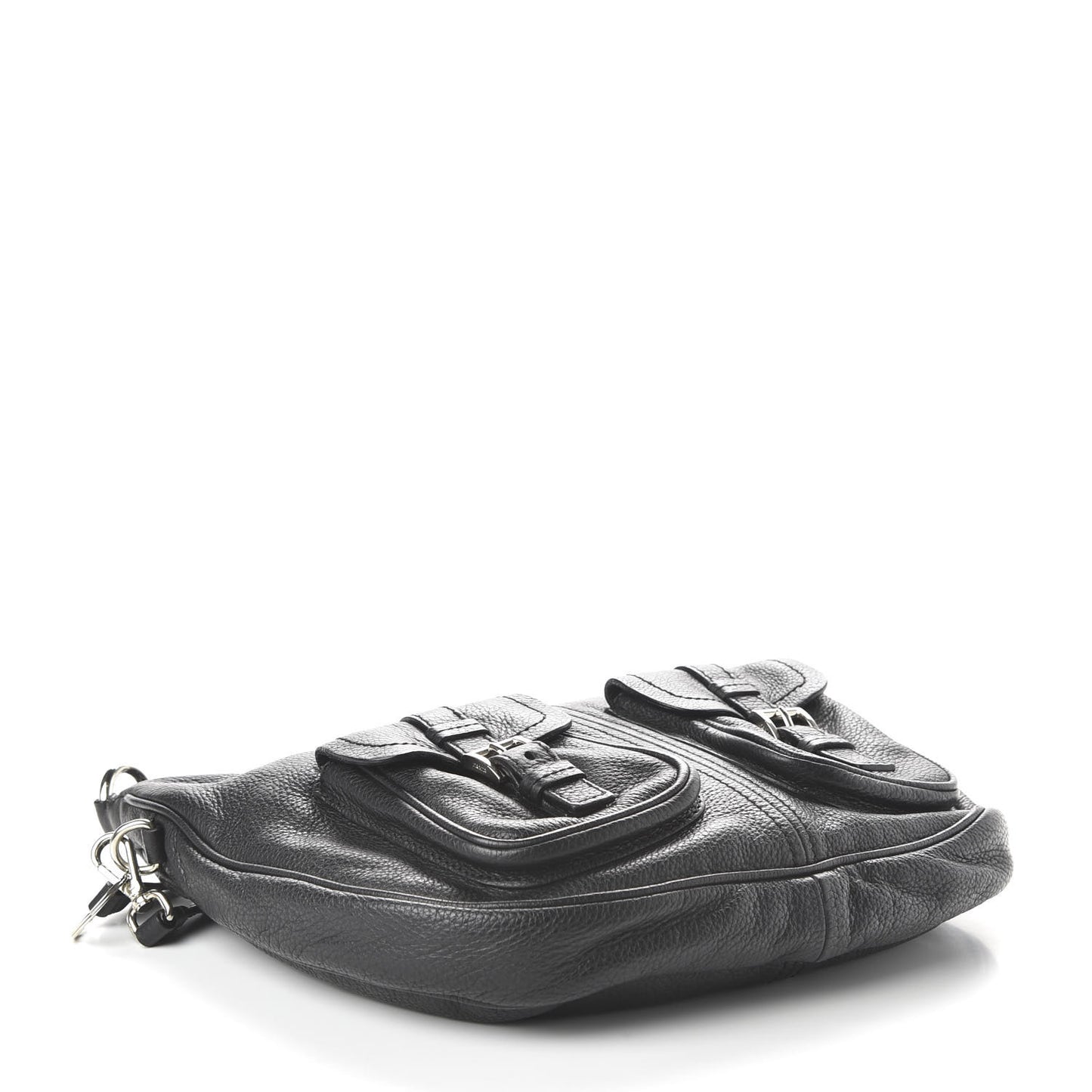 Vitello Daino Hobo Black