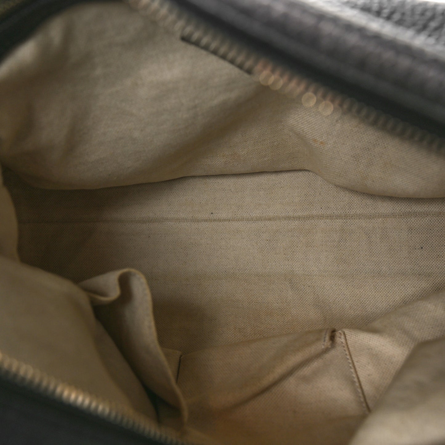 Pebbled Calfskin Small Miss GG Hobo Black