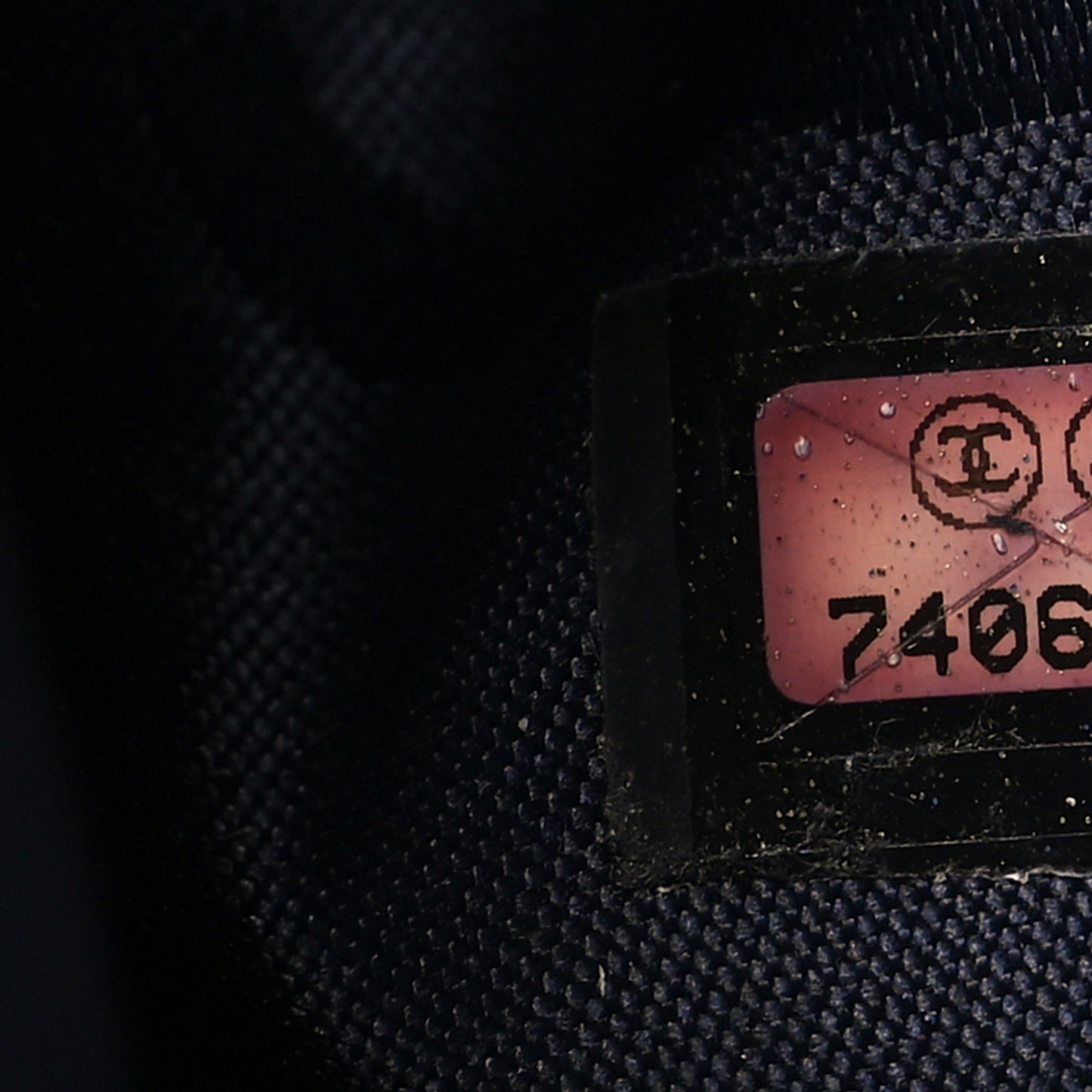 Denim CC Clutch Dark Blue
