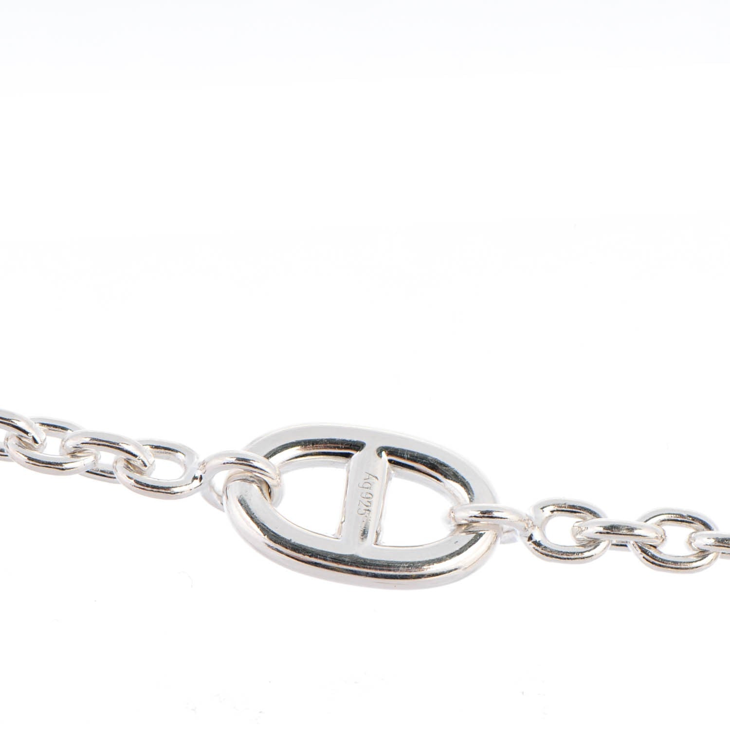 Hermes Sterling Silver Farandole Necklace 120 5 of 7