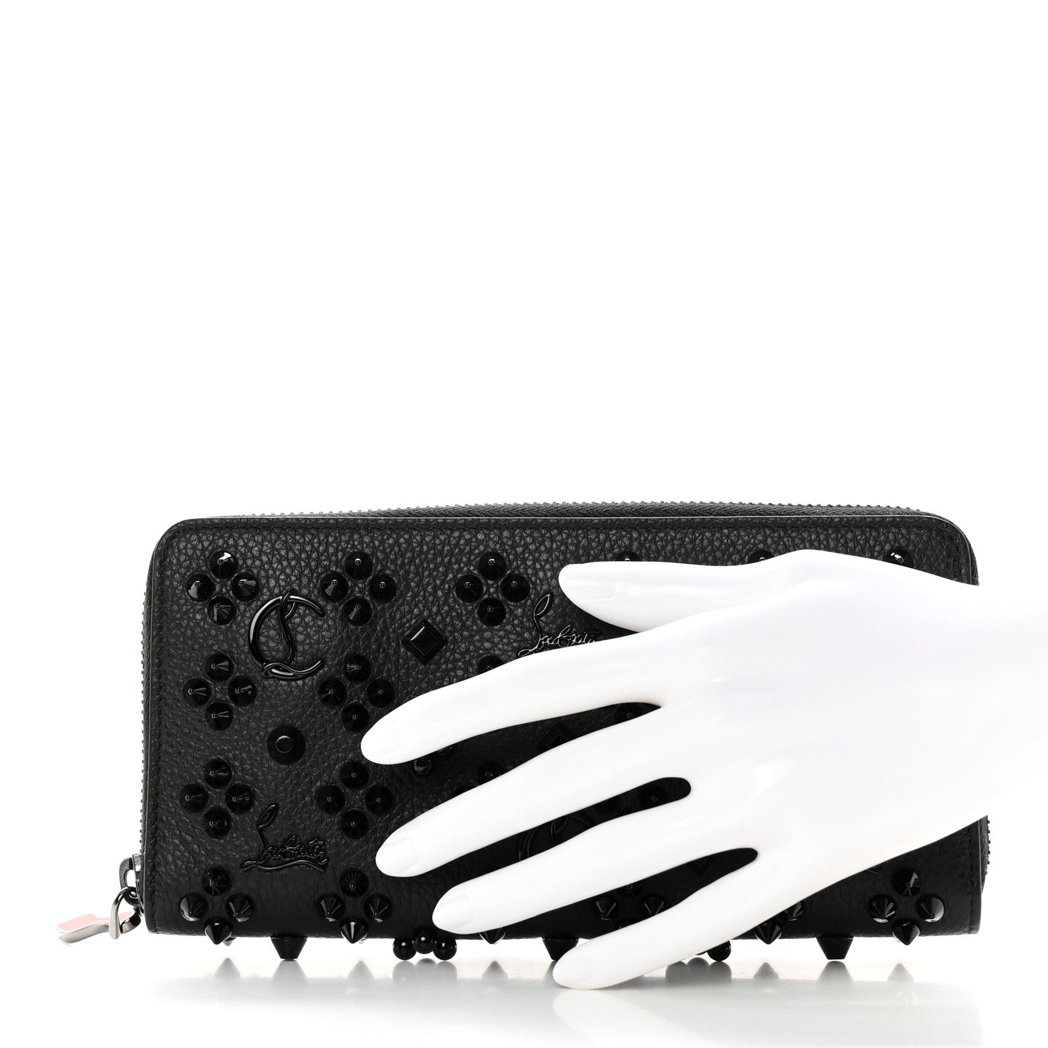 Christian Louboutin Calfskin Loubinthesky Panettone Wallet Rocket 2 of 8