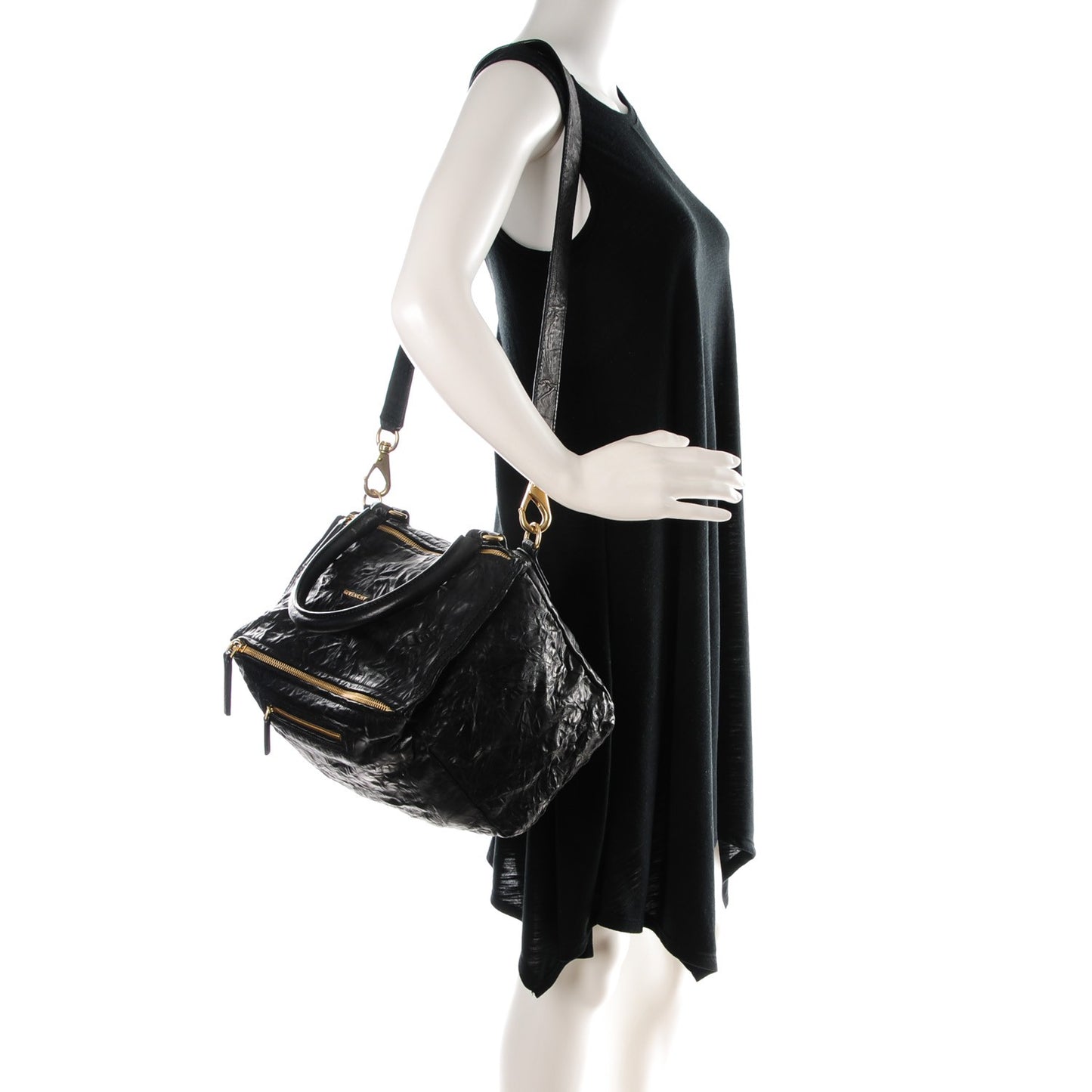 Tumbled Sheepskin Medium Pandora Black