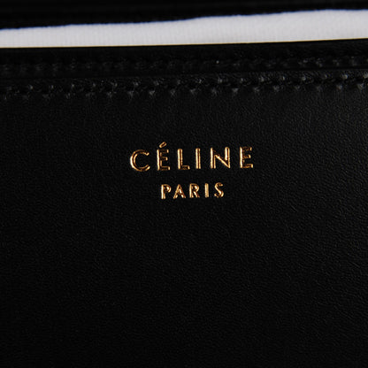 Celine Box Calfskin Medium Classic Box Flap Bag Black 7 of 9