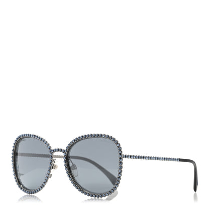 Chanel Beaded Sunglasses 71337 Black 1 of 8