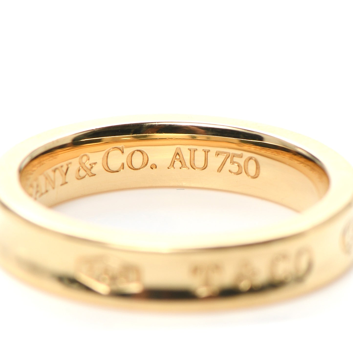 18K Yellow Gold Narrow 1837 Ring 52 6