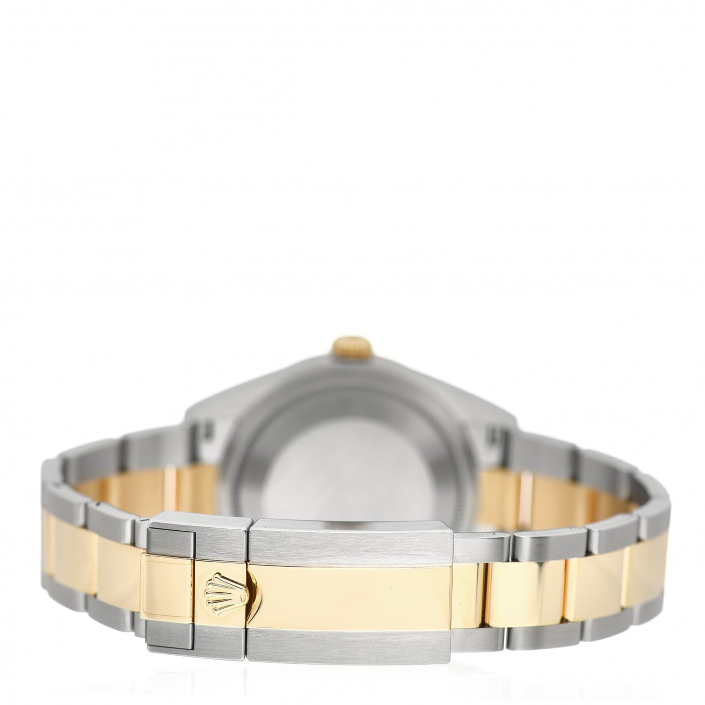 Stainless Steel 18K Yellow Gold 36mm Oyster Perpetual Explorer Watch Black 124273