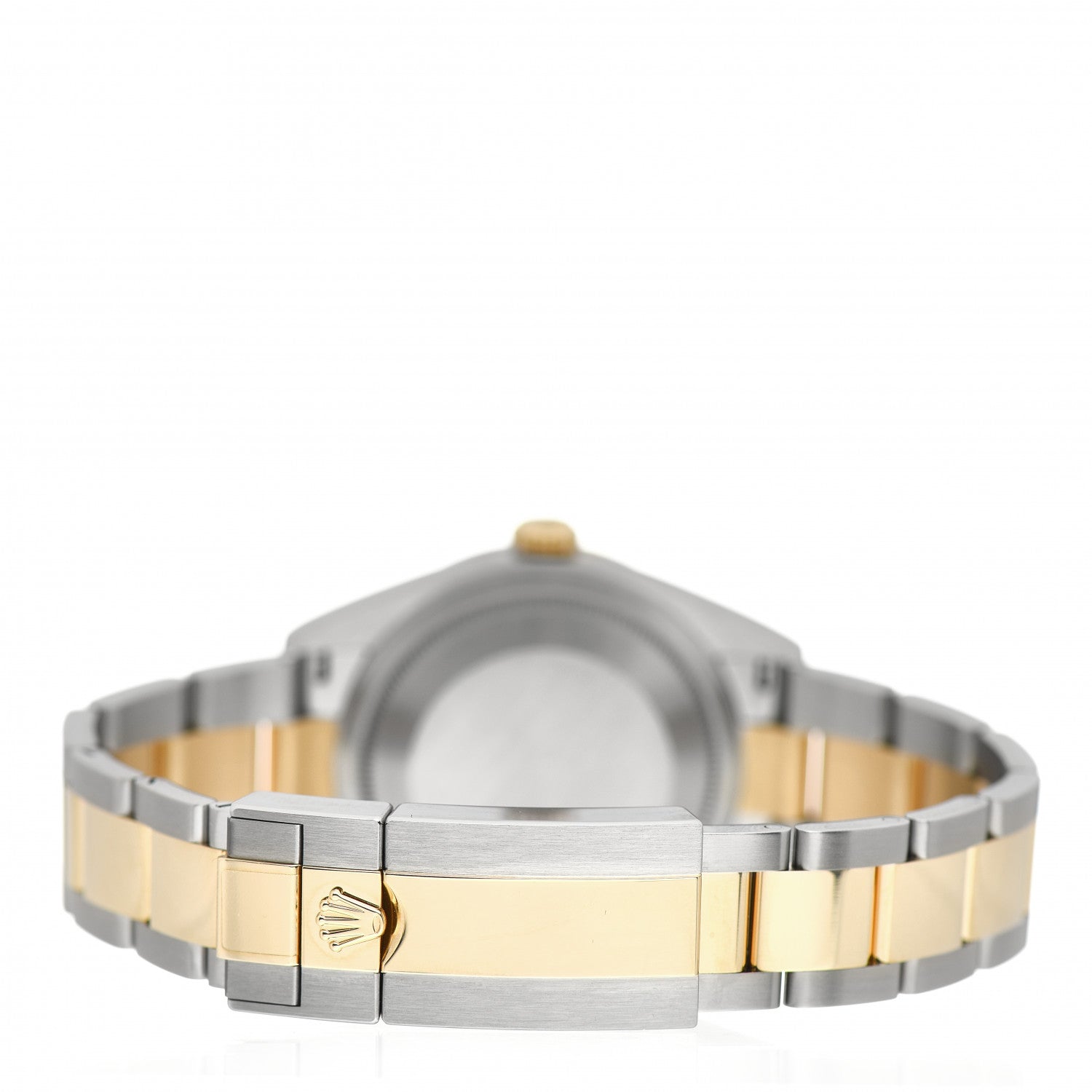 Rolex Stainless Steel 18K Yellow Gold 36mm Oyster Perpetual Explorer Watch Black 124273 3 of 4