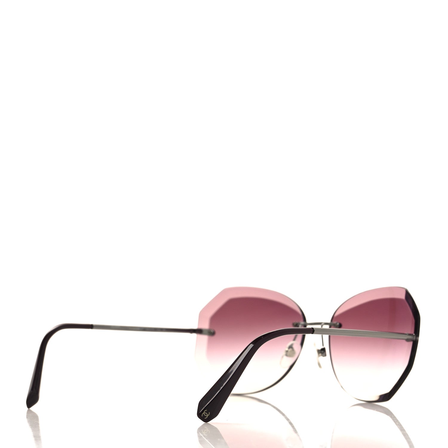 Chanel Metal Spring Round Sunglasses 4220 Pink 4 of 7