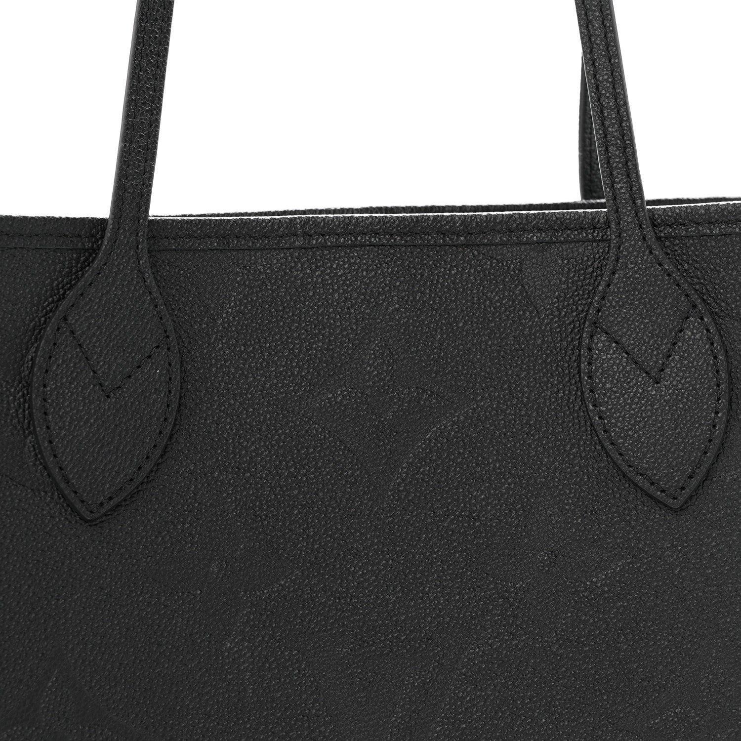 Louis Vuitton Empreinte Monogram Giant Neverfull MM Black 8 of 14